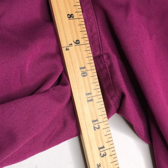 Barco Greys Anatomy Womens Scrub Pants Medium Purple Pull On Bottoms Pockets - Picture 6 of 15
